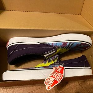 Vans Multicolor Tie-Dye Slip-On Shoes